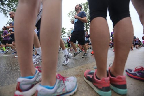 TREVOR HAGAN / WINNIPEG FREE PRESS
Manitoba Marathon participants, Sunday, June 18, 2017.