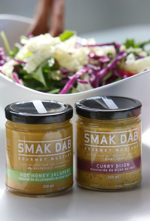 WAYNE GLOWACKI / WINNIPEG FREE PRESS
Food. Smak Dab mustard. Wendy King
story June 19 2017