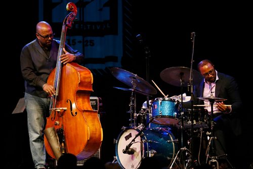 JOHN WOODS / WINNIPEG FREE PRESS
Christian McBride's New Jawn performs in the Jazz Festival at the West End Cultural Centre Tuesday, June 20, 2017.