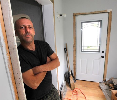 PHIL HOSSACK / WINNIPEG FREE PRESS  -  Jerry Acquisto, 42. His sentence is for a domestic assault and breach of court orders. He works his window and door business during the week, srves his court sentence on weekends.....See Mike MacIntyre story. 
   -  June 22, 2017