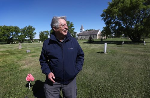 RUTH BONNEVILLE / WINNIPEG FREE PRESS

49.8 - Selkirk settlers / Peguis 
Former Selkirk Mayor, Peguis First Nation member Bill Shead for a walkabout through 200 years of history on the grounds of St. Peter Old Stone Church with Olive Lillie.  
See Alex Paul story.  
 

June 22, 2017