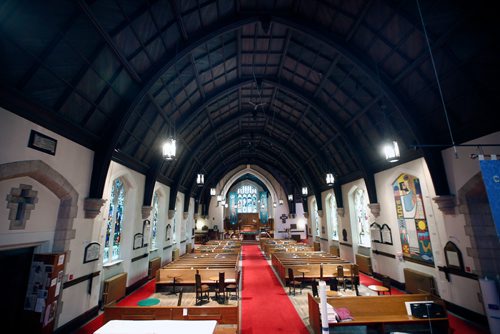 WAYNE GLOWACKI / WINNIPEG FREE PRESS

Faith Page. The St. John's Anglican Cathedral at 135 Anderson Ave.  Brenda Suderman.  June 29   2017