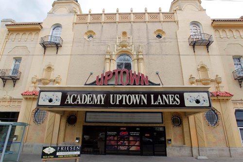 BORIS MINKEVICH / WINNIPEG FREE PRESS
FILE PHOTOS - Academy Uptown Lanes. Bowling lanes that are shutting down. Interesting features on the building. June 29, 2017
