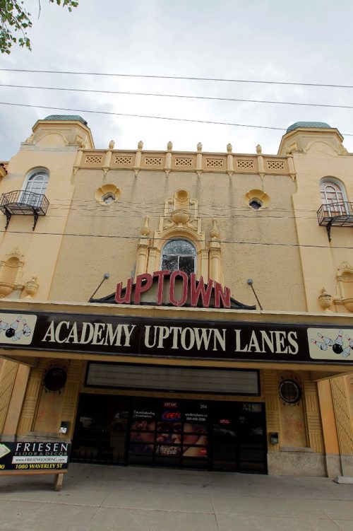 BORIS MINKEVICH / WINNIPEG FREE PRESS
FILE PHOTOS - Academy Uptown Lanes. Bowling lanes that are shutting down. Interesting features on the building. June 29, 2017
