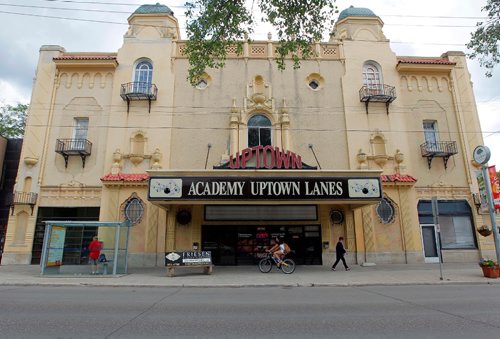 BORIS MINKEVICH / WINNIPEG FREE PRESS
FILE PHOTOS - Academy Uptown Lanes. Bowling lanes that are shutting down. Interesting features on the building. June 29, 2017
