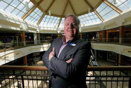 PHIL HOSSACK / WINNIPEG FREE PRESS  -   PETER HAVENS poses in centre court at Polo Park. He's the malls new general manager, for a story on retail vacancy rates and how the opening of the new Outlet Collection Winnipeg factory outlet mall in early May has impacted traffic and sales volumes at some of citys regional malls. See Murray McNeill's story.  -  June 26, 2017