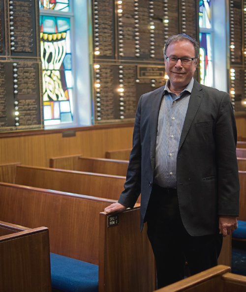 Canstar Community News June 13, 2017 - Rabbi Alan Green has been the spiritual leader of Shaarey Zedek Synagoguge for 17 years. After leading the congregation through a number of significant changes, he will be retiring next year. (DANIELLE DA SILVA/SOUWESTER/CANSTAR)