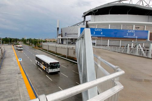 BORIS MINKEVICH / WINNIPEG FREE PRESS
Stadium Station at Investors Group Field. Opening of Stadium Station, the first piece of the Southwest Transitway Stage 2. CAROL SANDERS STORY. July 4, 2017
