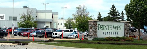 BORIS MINKEVICH / WINNIPEG FREE PRESS
BUSINESS - Pointe West AutoPark file photos. 3965 Portage Ave. Martin Cash Story. July 4, 2017
