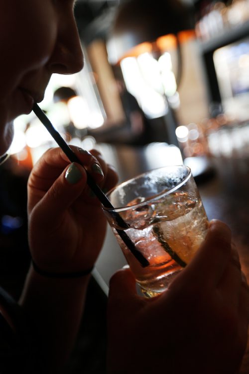 JOHN WOODS / WINNIPEG FREE PRESS
Melissa Mulder (not shown), general manager of Smith Restaurant at The Forks, says her restaurant is taking part in a "No-Straws" campaign during July where they will be providing plastic-free compostable straws and only when asked. Mulder and her restaurant were photographed Tuesday, July 4, 2017