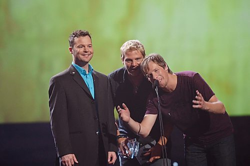 BORIS MINKEVICH / WINNIPEG FREE PRESS  080908 CCMA Awards night in Winnipeg. Album of the year. Doc Walker.