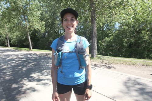 JOE BRYKSA / WINNIPEG FREE PRESS Mallory Richard - ultra-distance runner  who was recently the top Canadian finisher at the Western States Endurance Run in California. .    -  July 06 , 2017 -( See Melissa Martin story)
