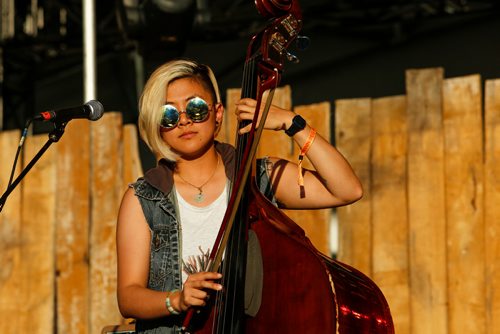 JUSTIN SAMANSKI-LANGILLE / WINNIPEG FREE PRESS
John K. Samson performs with The Winter Heat on the Main Stage Friday at Folk Fest.
170707 - Friday, July 07, 2017.