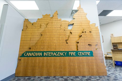 JUSTIN SAMANSKI-LANGILLE / WINNIPEG FREE PRESS
The Canadian Interagency Forest Fire Centre gathers and organizes resources from across the country to fight forest fires, such as the ones currently raging in B.C.
170710 - Monday, July 10, 2017.