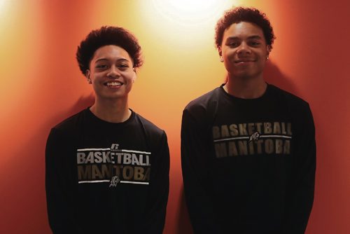 Canstar Community News July 5, 2017 - Shawn Maranan and Malachi Alexander, from Sisler High School, are playing with Team Manitoba U17 at the 2017 Canada Summer Games. (LIGIA BRAIDOTTI/CANSTAR COMMUNITY NEWS/TIMES)