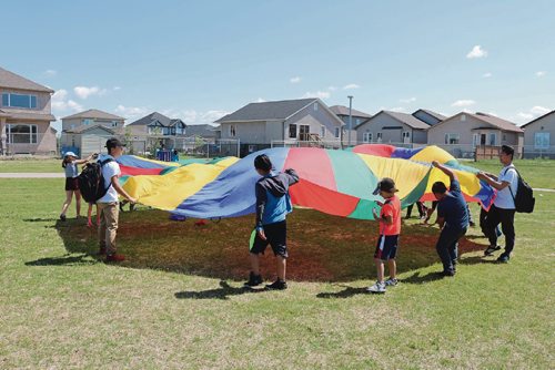 Canstar Community News June 26, 2017 - Kids spent time playing outdoors at the Amber Trails Community School Pride picnic. (LIGIA BRAIDOTTI/CANSTAR COMMUNITY NEWS/TIMES)