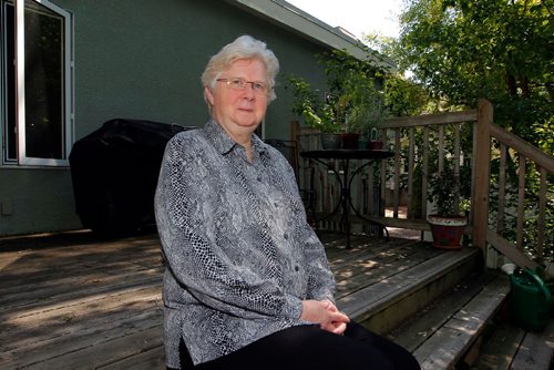 BORIS MINKEVICH / WINNIPEG FREE PRESS
9-11 widow Ellen Judd poses for a photo for Sanders story on Omar Khadr, and her take on the government of Canadas handling of him. She lost her spouse Christine Egan to terrorism and thinks Khadr's rights were violated. Carol Sanders story.  July 13, 2017