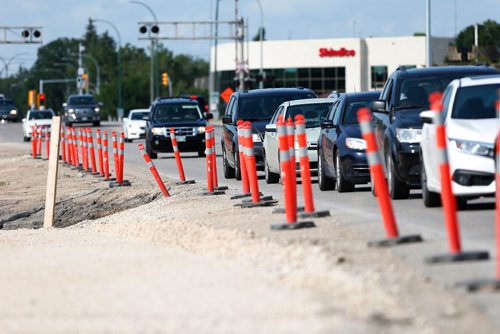 JOHN WOODS / WINNIPEG FREE PRESS
Underpass and infrastructure construction at the intersection of Waverley and Taylor in Winnipeg, photographed Tuesday, July 18, 2017, will interfere with Canada Games traffic.