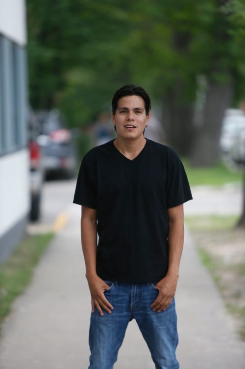 WAYNE GLOWACKI / WINNIPEG FREE PRESS
Matthew Shorting, a former ward of Child and Family Services who now works in restorative justice. I talked to him about the link between CFS and criminal justice. Katie May story July 19 2017
