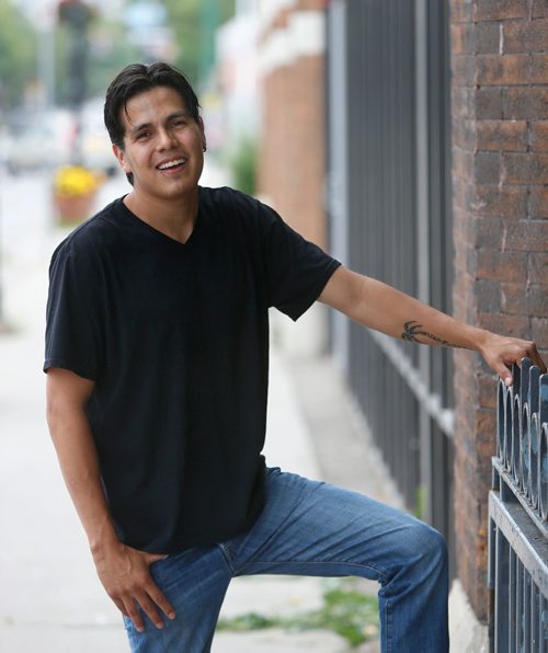 WAYNE GLOWACKI / WINNIPEG FREE PRESS
Matthew Shorting, a former ward of Child and Family Services who now works in restorative justice. I talked to him about the link between CFS and criminal justice. Katie May story July 19 2017