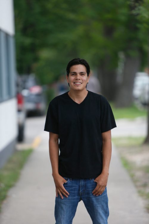 WAYNE GLOWACKI / WINNIPEG FREE PRESS
Matthew Shorting, a former ward of Child and Family Services who now works in restorative justice. I talked to him about the link between CFS and criminal justice. Katie May story July 19 2017