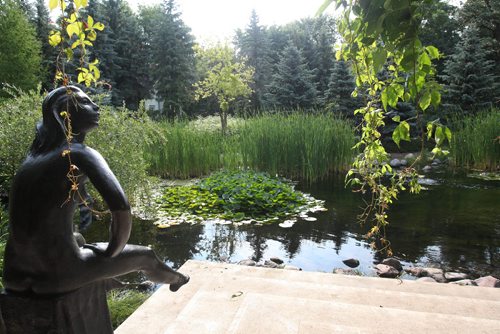 JOE BRYKSA / WINNIPEG FREE PRESSThe Leo Mol Sculpture garden in Assiniboine Park which opened in 1992- Molds inside the Leo Mol Schoolhouse Studio-  July 21 , 2017 -( See Jens story)