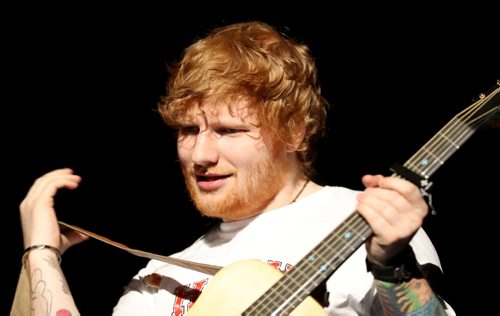 TREVOR HAGAN / WINNIPEG FREE PRESS
Ed Sheeran performs to a sold out crowd at Bell MTS Place, Saturday, July 22, 2017.