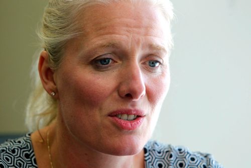 BORIS MINKEVICH / WINNIPEG FREE PRESS
Minister of Environment and Climate Change Catherine McKenna IN EXCLUSIVE INTERVIEW at the Winnipeg Chamber of Commerce. DAN LETT STORY. July 26, 2017