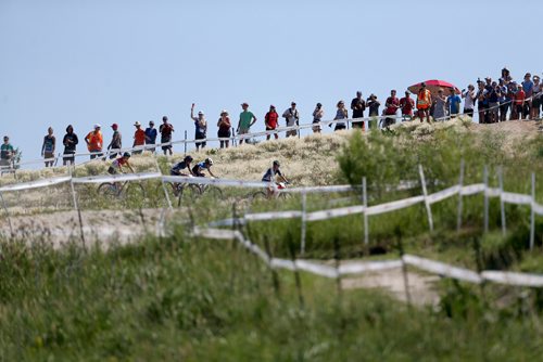 TREVOR HAGAN / WINNIPEG FREE PRESS
The women's mountain biking event during the 2017 Canada Summer Games, Sunday, July 30, 2017.