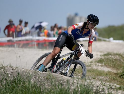 TREVOR HAGAN / WINNIPEG FREE PRESS
The women's mountain biking event during the 2017 Canada Summer Games, Sunday, July 30, 2017.