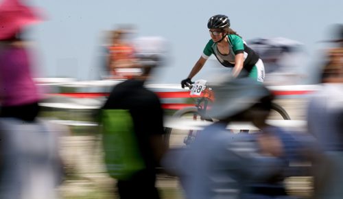 TREVOR HAGAN / WINNIPEG FREE PRESS
The women's mountain biking event during the 2017 Canada Summer Games, Sunday, July 30, 2017.