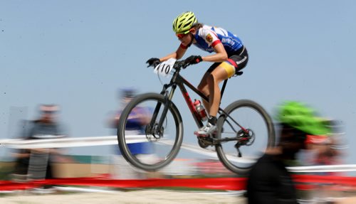 TREVOR HAGAN / WINNIPEG FREE PRESS
The women's mountain biking event during the 2017 Canada Summer Games, Sunday, July 30, 2017.