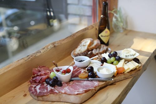 TREVOR HAGAN / WINNIPEG FREE PRESS
Cheese and Charcuterie Platter at Cordova Tapas and Wine, Saturday, August, 5, 2017. For Alison restaurant review.