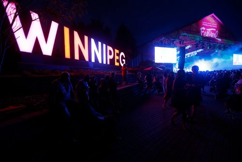 JOHN WOODS / WINNIPEG FREE PRESS
Crash Test Dummies perform during Canada Games Manitoba Night at the Forks Monday, August 7, 2017.