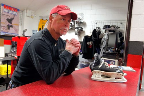 BORIS MINKEVICH / WINNIPEG FREE PRESS
Don Swirsky is a local skate shop owner being squeezed by rent increases and fees from the city. He may have to close his shop at Dakota Community Centre after being there for 8 years.  August 10, 2017