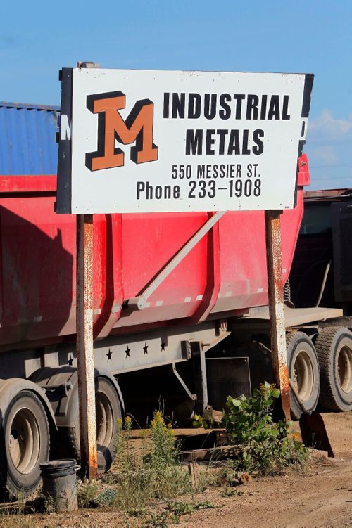 BORIS MINKEVICH / WINNIPEG FREE PRESS
Industrial Metals at 550 Messier Street in St. Boniface. August 11, 2017