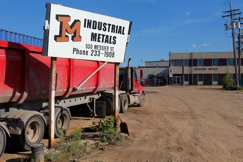 BORIS MINKEVICH / WINNIPEG FREE PRESS
Industrial Metals at 550 Messier Street in St. Boniface. August 11, 2017
