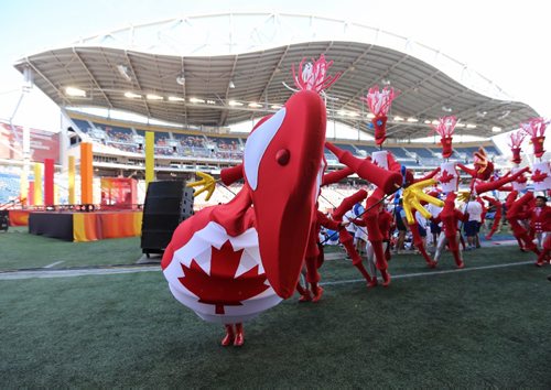 TREVOR HAGAN / WINNIPEG FREE PRESS 
Canada Summer Games closing ceremonies, Sunday, August 13, 2017.