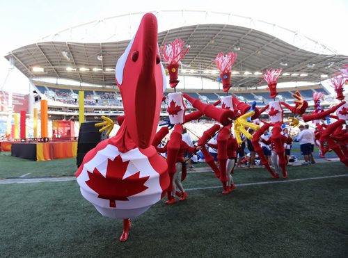 TREVOR HAGAN / WINNIPEG FREE PRESS 
Canada Summer Games closing ceremonies, Sunday, August 13, 2017.