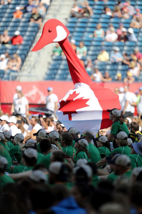 TREVOR HAGAN / WINNIPEG FREE PRESS
Canada Summer Games closing ceremonies, Sunday, August 13, 2017.