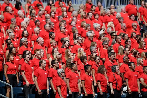 TREVOR HAGAN / WINNIPEG FREE PRESS
Canada Summer Games closing ceremonies, Sunday, August 13, 2017.