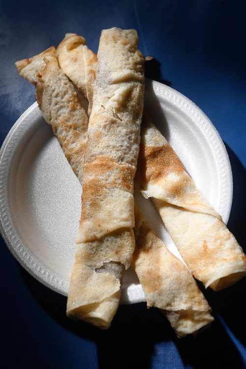 JOHN WOODS / WINNIPEG FREE PRESS
Crepes at the Serbian "Kolo" pavilion Monday, August 13, 2017.
Folklorama 2nd week, 2017