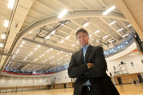 JOE BRYKSA / WINNIPEG FREE PRESSJeff Hnatiuk -President and CEO of the 2017 Canada Games inside the Canada Games Sport for Life Centre. The 124,000 square foot Qualico Training Centre is part of the legacy left for Winnipeg athletes to train in the future.  Aug 15, 2017 -( See story)