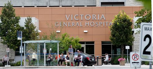 PHIL HOSSACK / WINNIPEG FREE PRESS  -  Victoria General Hospital, see story re: Nurses positions eliminated.  - August 15, 2017, 2017