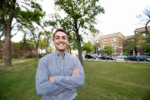 JUSTIN SAMANSKI-LANGILLE / WINNIPEG FREE PRESS
Alex Byczynski, cici-president at Challenger Manufacturing poses in Fort Rogue Park Wednesday evening. Byczynski says there is a need to cut red tape when it comes to his company's weekly street-sweeper shipments to the U.S.
170816 - Wednesday, August 16, 2017.