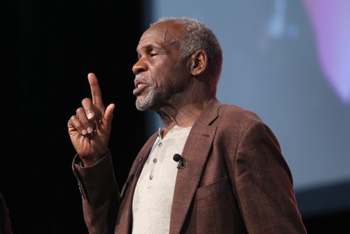 RUTH / BONNEVILLE WINNIPEG FREE PRESS

Veteran actor and activist Danny Glover speaks passionately on the first day of Unifor's annual Canadian council at the convention centre Friday.  National president Jerry Dias made him an honorary Unifor member in 2014.

Aug 18, 2017
