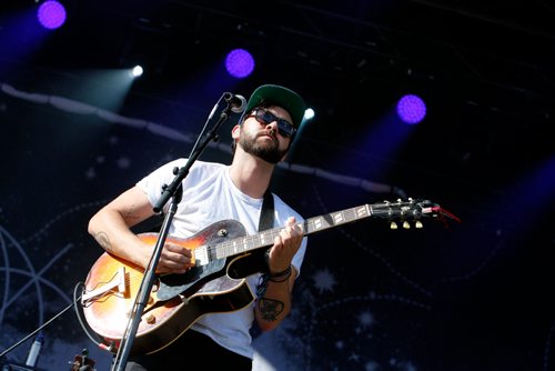 JUSTIN SAMANSKI-LANGILLE / WINNIPEG FREE PRESS
Shakey Graves performs Sunday evening on the last day of Interstellar Rodeo at The Forks.
170820 - Sunday, August 20, 2017.