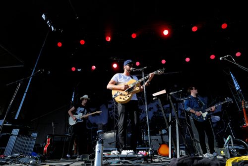 JUSTIN SAMANSKI-LANGILLE / WINNIPEG FREE PRESS
Shakey Graves performs Sunday evening on the last day of Interstellar Rodeo at The Forks.
170820 - Sunday, August 20, 2017.