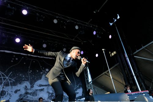 JUSTIN SAMANSKI-LANGILLE / WINNIPEG FREE PRESS
Aloe Blacc performs Sunday on the final day of this year's Interstellar Rodeo at The Forks.
170820 - Sunday, August 20, 2017.