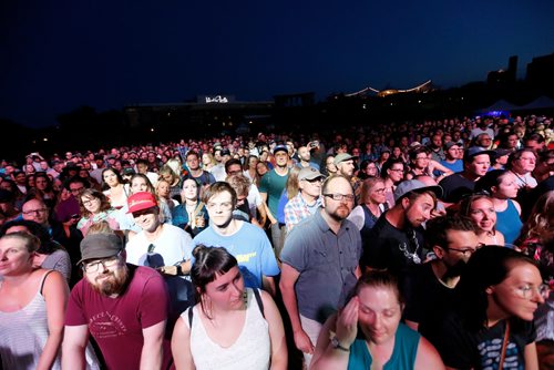 JUSTIN SAMANSKI-LANGILLE / WINNIPEG FREE PRESS
Crowds take in the final show of this year's Interstellar Rodeo, Broken Social Scene Sunday evening at The Forks.
170820 - Sunday, August 20, 2017.